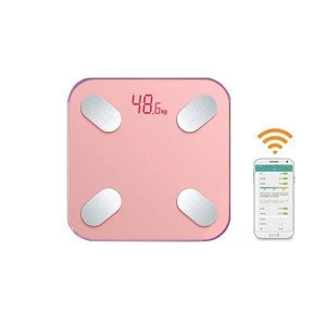 180Kg 396lb personal smart app electronic body fat bathroom bluetooth weighing digital scale