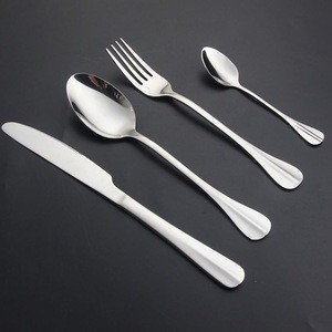 18/10 Bulk Gold Silverware Sliverware Cutlery Plated Hotel 18 /10 Stainless Steel Flatware Set