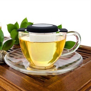 18/8 Stainless Steel Fine Mesh Tea Infuser with Double Handles Tea Strainer