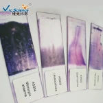 18pcs glass blood smear histology  human microscope  biology  hematology prepared slides blood smear