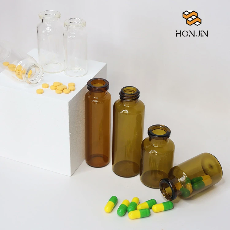 1ml 2ml 3ml 5ml 10ml 30ml Medical or Cosmetic Empty Small Glass Bottle Vial Medical glass bottle