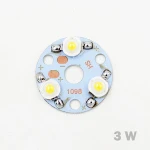 1W 3W 5W 7W 9W 12W 15W 18W 21W 24W 30W 36W LED Star HIGH POWER with Aluminum Base Plate Radiator, LED Board Panel Circular