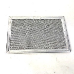 2 pack AF Compatible Replacement Grease Mesh Microwave Oven Filters for GE WB02X11534 6-3/8 x 6-3/4 x 3/32