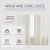 Import 2 Panels Home Decor Lisette Sheer Bedroom Window Blackout Curtain Panel For Living Room from China