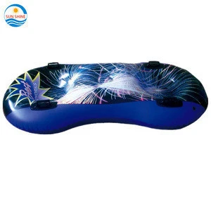 2 person pvc inflatable snow sled tube kids snowmobile