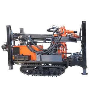 200m pneumatic tractor mounted DTH water well drilling rig drilling machine