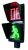 Import 200mm 300mm 400mm traffic light pedestrian crossing led lighting for road safety from China