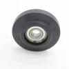 200mm nylon pulley wheel with bearings suppliers 38mm 3 inch nylon plastic roller pulley wheels bearing