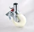 Import 200x50mm White Nylon Scaffolding caster wheel with brake from China