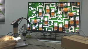 2016 New Digital Microscope XSZ-370 USB Microscope With LCD