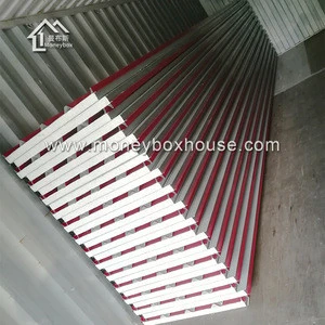 2018 factory low price insulated polyurethane pu roof sandwich panel price