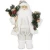 Import 2019 best sellers Xmas gifts Supplies, standing windy red coat Santa Claus Christmas Figurine Decoration from China
