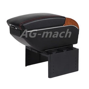 2019 car accessories interior console box armrest with USB interior armrest storage