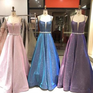2019 Prom Dress Satin Elegant luxury  Evening Party Gowns Women Long Formal Dress