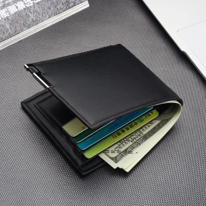 2020 Business men wallet leather PU wholesale cheap custom logo men long wallet for men purse