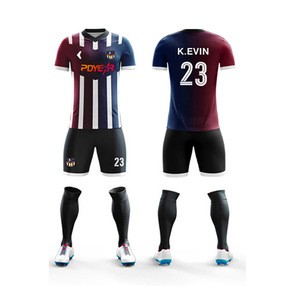 2020 cheap thai quality soccer sportswear type maillot football jersey design, short sleeve team jersey soccer wear