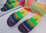2020  China wholesale women summer beach pu slippers with purses sets