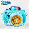 2020 Wanna New design outdoor toys kids summer bubble camera bubbles toy with led light up and music