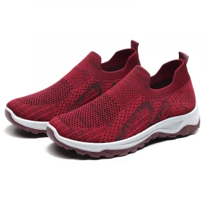 2021 Cheap Wholesale Comfortable Footwear Non Slip Women Sports Shoes Manufactured in China Casual EVA OEM 1pair/box 2 Pairs PU