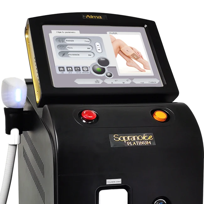2021  high power diode laser hair removal 755 808 1064 triple wavelengths system aroma grand diode hair removal laser