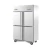 2021 Luxury 4 doors deep stainless steel  kitchen freezer commercial Vertical refrigerator refrigeration equipment