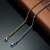 Import 2021 New Arrivals Simple 316L Stainless Steel 24inches Gold Silver Black  Chain Necklace Men Stainless Steel Chain Necklace from China