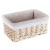Import 2021 new design eco-friendly country style practical natural color shelf storage wicker basket 30X20X14cm from China