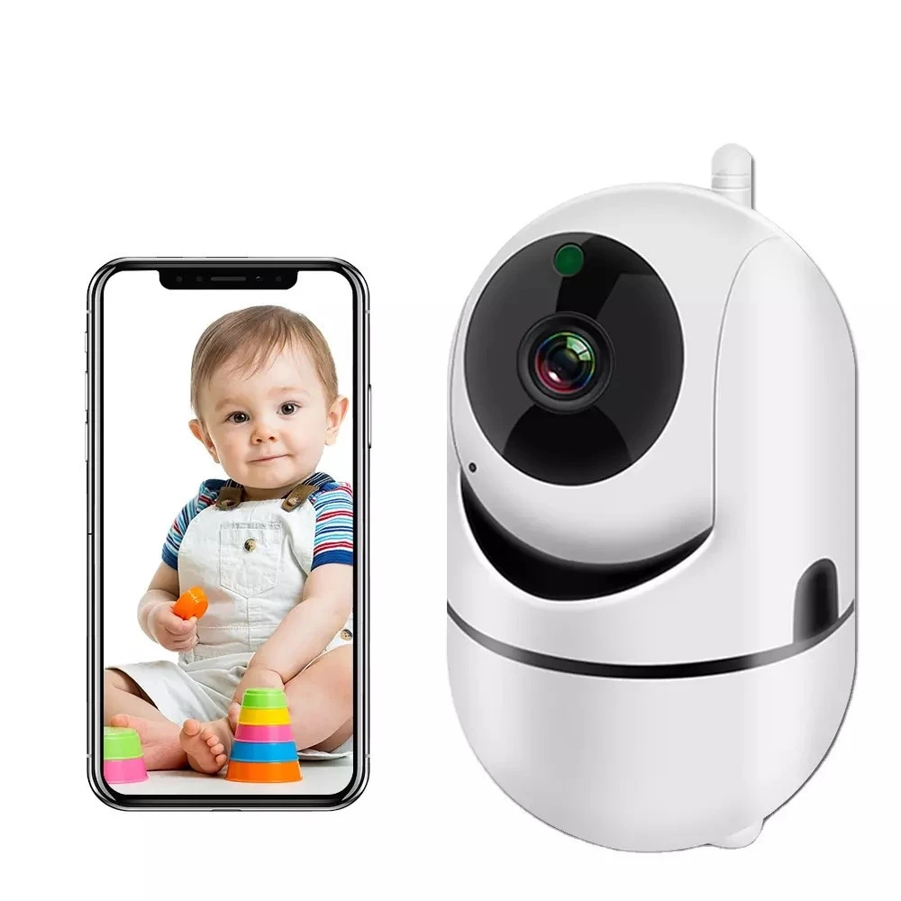 2021 New Smart Wireless 360 Degree Night Vision Surveillance Video Cctv Intercom Babe Calk wifi Security Camera Baby Monitor