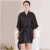 Import 2021 Suzhou Manufacturers Wholesale Womens Silk Robe Pure Color Thin Sexy Short Bathrobe Women from China