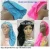 22inches Long Curly Braid Hair Adjustable Slap Clasped Large Shower Caps Waterproof Bath Caps