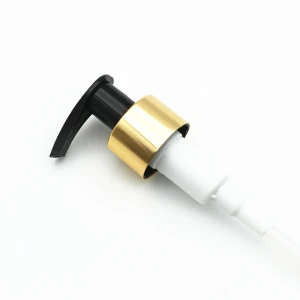24/410 free samples metal gold aluminum plastic screw soap dispenser lotion pump
