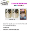24pcs Long French Nail Tips Pretty Woman Artificial Nails Sell Online OEM Artificial Fingernail Manufacturer in China