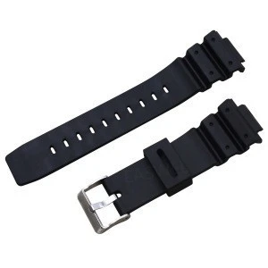 25mm Rubber Watch Band Strap Frosted For Casio G Shock Repair Parts Replacement