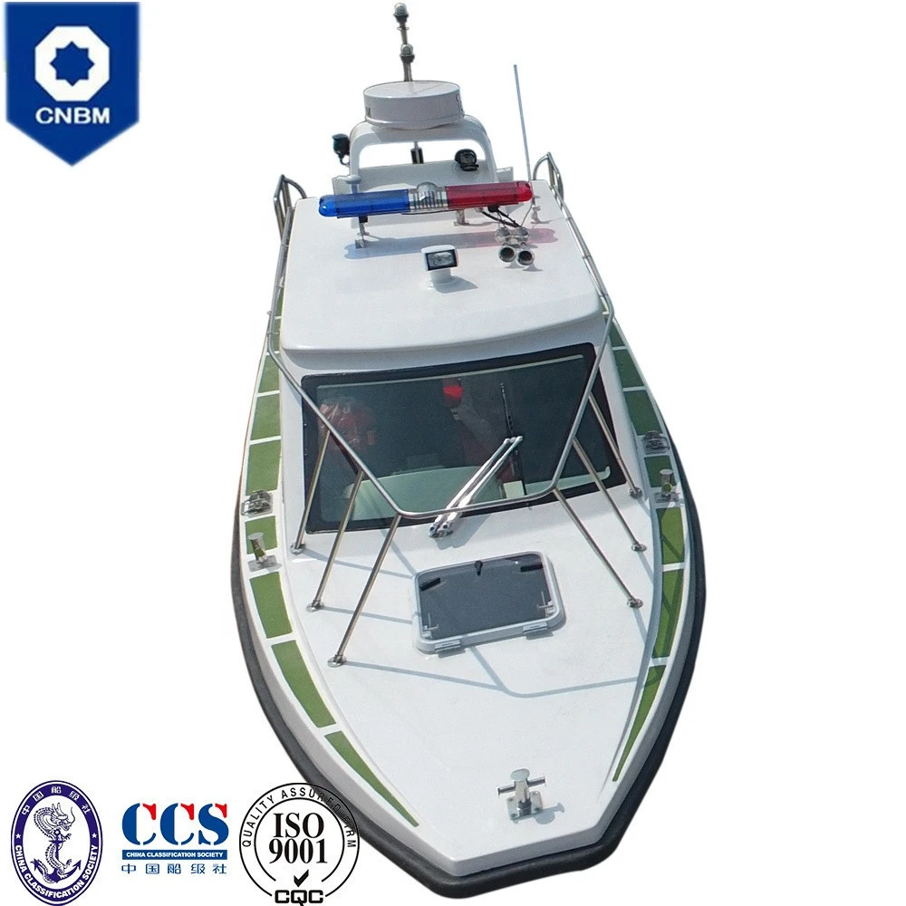 27 ft CCS Classification Society Fiberglass Hull Material Cabin Cruiser Coast Guard Boats for Sale