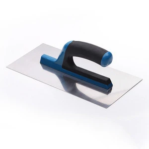 280x120mm rubber handle stainless steel plastering trowel