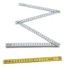 2M Plastic foldable ruler,Plastic foldable ruler with custom logo ruler with keychain for promotion