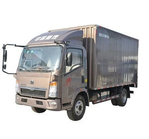3-5Ton light cargo truck box truck for sale