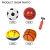 Import 3 In 1 Bag Toss Basketball Soccer Ball Set Sport Game Toys For Kids from China