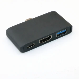 3 in 1 USB 3.1 Type C to 4K HDMI USB 3.0,  USB C PD Charging for Macbook pro, Nintendo, Samsung Galaxy Note8, S9, S10 and more