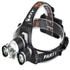 3 pcs XML-T6 rechargeable led headlamp 3 T6 and R2 LED Head Lamp