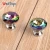 30mm Crystal colorful glass Knob for furniture for cabinet for Drawer for Cupboard Handles Pull VT-01.148