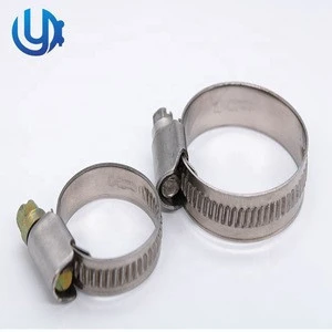 3/4 Inches German Type Worm Drive Fastening Usage Industry Hose Clamp