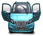 3seat 4wheel 60v middle steering rhd electric car/ electromobile/ electric automobile