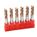 4 Flutes flat D8X20X60X4T tungsten carbide milling cutter end milling cutter