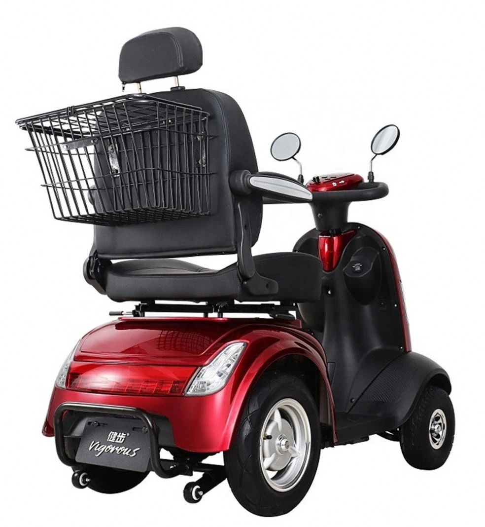 4 wheels electric handicapped mobility scooter