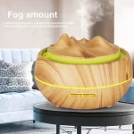 400ML MOUNTAIN ESSENTIAL OIL DIFFUSER AROMA HUMIDIFIER 7 COLOR CHANGING NIGHT LIGHTS BPA FREE WATERLESS AUTO-OFF