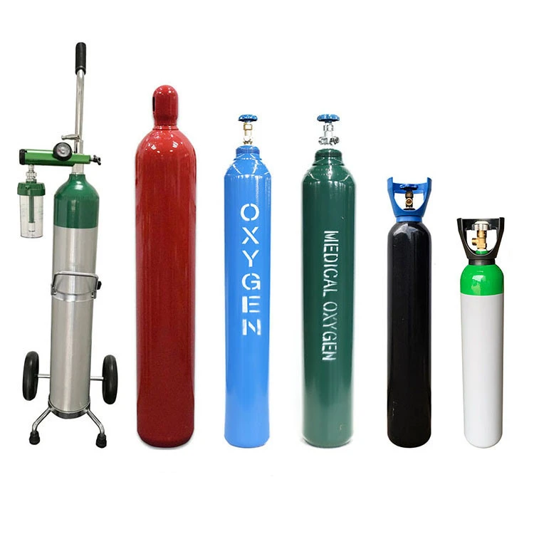 40L medical seamless oxygen gas cylinder with low price