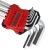 Import 4mm ball end t handle folding hex allen key chain wrench set from China