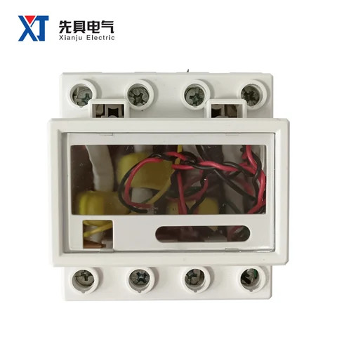 4P Internal Transformer Three Phase Electric Energy Meter Shell Power Electricity Meter Housing Customized 35mm Rail