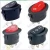 Import 4x CAR BOAT TRUCK AUTO LED DOT LIGHT ROCKER ON-OFF TOGGLE SPST SWITCH 12V 4COLOR from China
